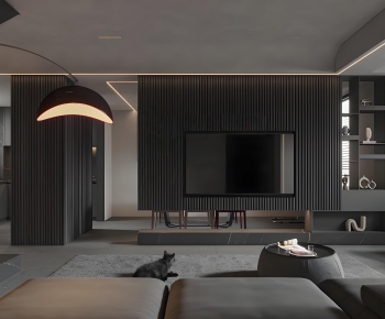 Modern A Living Room-ID:574453123