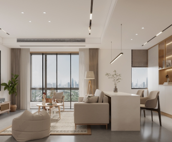 Modern A Living Room-ID:516819003