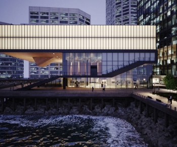 Modern Appearance Of Commercial Building-ID:871179122