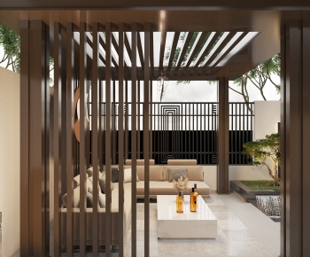 Modern Courtyard/landscape-ID:493057971