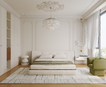 French Style Bedroom-ID:674623016