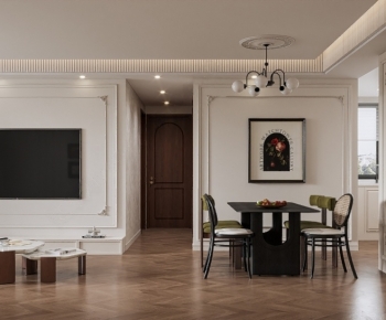 French Style A Living Room-ID:181817051