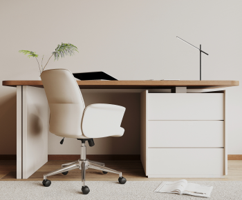 Modern Computer Desk And Chair-ID:941226016