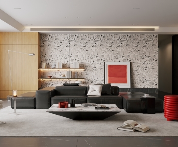 Modern A Living Room-ID:926393034