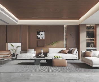 Modern A Living Room-ID:953366996