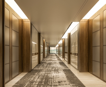 New Chinese Style Corridor-ID:768918049