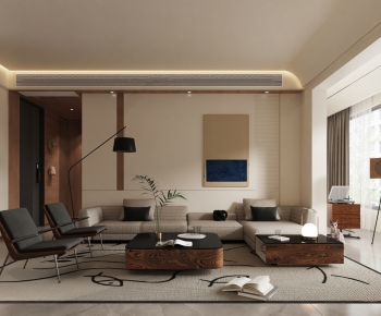 Modern A Living Room-ID:312938934
