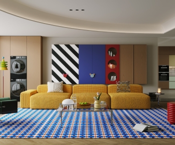 Modern A Living Room-ID:318578969