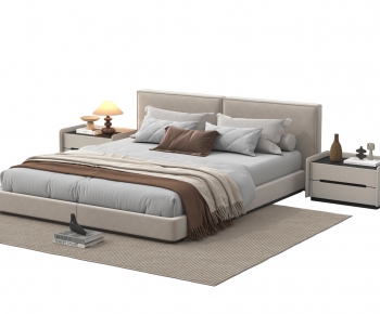 Modern Double Bed-ID:275299571