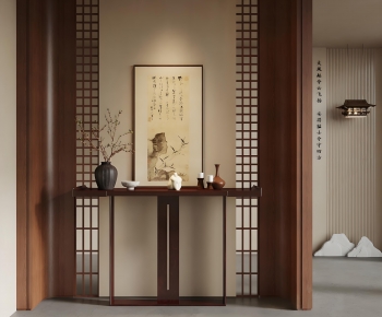 New Chinese Style Hallway-ID:651724104