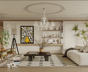 French Style A Living Room-ID:289762024
