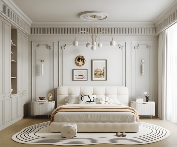 French Style Bedroom-ID:669651996