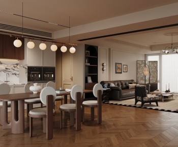 French Style Dining Room-ID:884185088