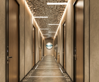 New Chinese Style Corridor-ID:829340932