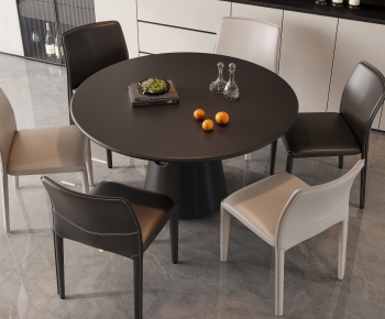 Modern Dining Table And Chairs-ID:759239919