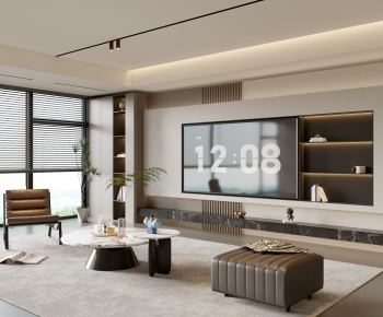 Modern A Living Room-ID:841048001