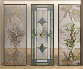 Modern Glass Screen Partition-ID:184956072