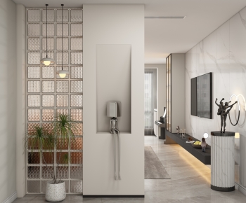 Modern Hallway-ID:609217882