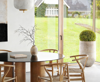 Modern Dining Table And Chairs-ID:678915985