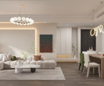 Modern A Living Room-ID:772538907