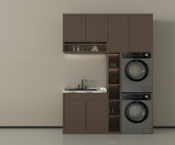 Modern Laundry Cabinet-ID:378963953