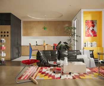 Modern A Living Room-ID:152807002