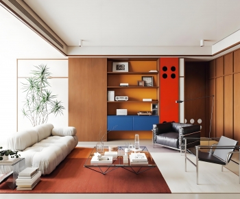 Modern A Living Room-ID:744461066