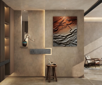 Wabi-sabi Style Hallway-ID:294186128