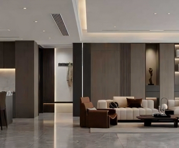 Modern A Living Room-ID:817987927