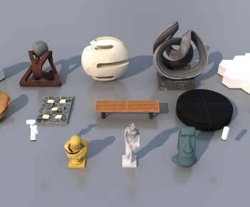 Modern Sculpture Sketch-ID:168650216