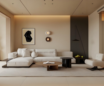 Modern A Living Room-ID:829063897