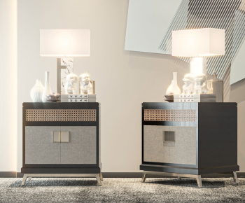 New Chinese Style Bedside Cupboard-ID:148673066