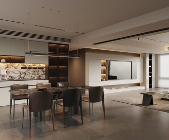 Modern Dining Room-ID:696836959