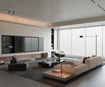 Modern A Living Room-ID:386590964
