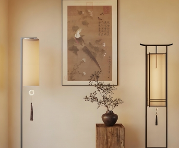 New Chinese Style Floor Lamp-ID:524545912