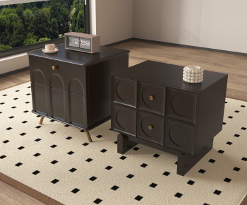 French Style Bedside Cupboard-ID:977813016