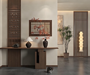 New Chinese Style Hallway-ID:949491982