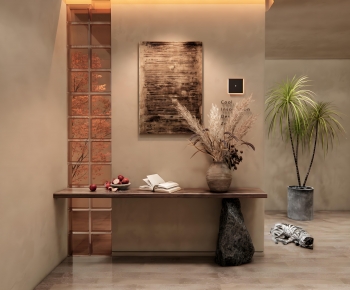 Wabi-sabi Style Hallway-ID:167674062