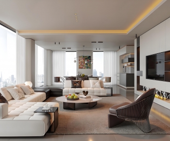 Modern A Living Room-ID:157250885