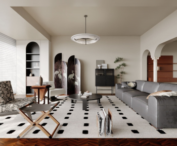 Modern A Living Room-ID:957329995