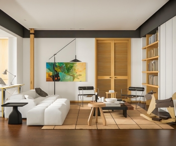 Modern A Living Room-ID:436176067