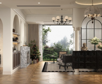 French Style Hallway-ID:390326984