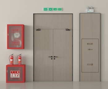 Modern Fire Door-ID:760221969