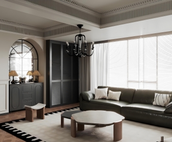 French Style A Living Room-ID:958901887