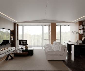 Modern A Living Room-ID:242925888