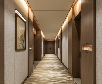 New Chinese Style Corridor-ID:876286987