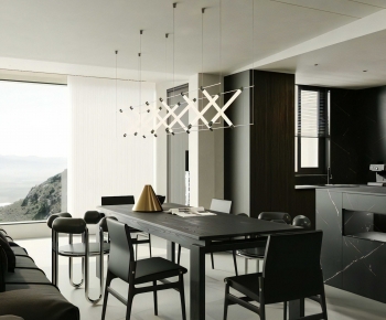 Modern Dining Room-ID:445549546