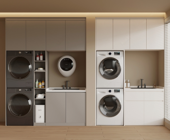 Modern Laundry Cabinet-ID:780375003