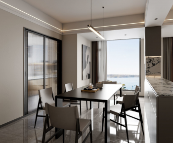 Modern Dining Room-ID:151571993