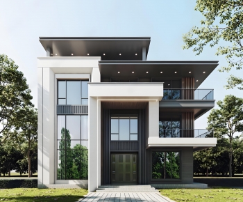 Modern Detached Villa-ID:643167976